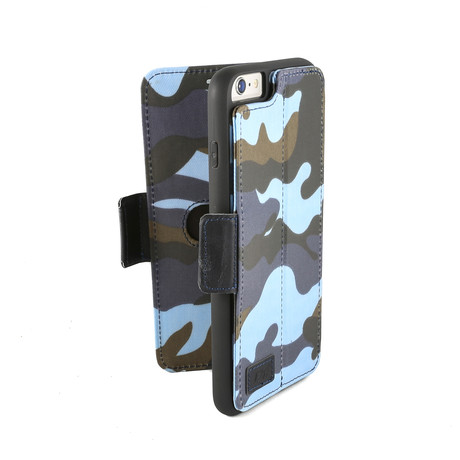 V6 Wallet Case // Blue (iPhone 6/6s)