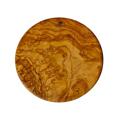 Berard Round Olive Wood Cutting Board