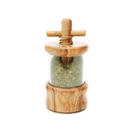 Berard Olive Wood Herb Mill // Set of 2