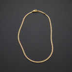 Thick Miami Cuban Chain Necklace (18"L)