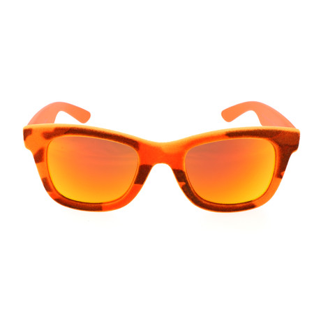 I-Plastik 0090 Sunglasses // Camo Red Orange
