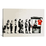 Destroy Capitalism // Banksy (60"W x 40"H x 1.5"D)