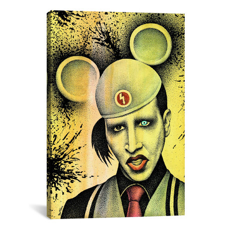 Marilyn Manson II // Ben Heine (40"W x 26"H x 0.75"D)