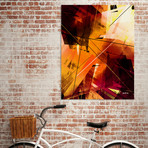 Shards of Sun (16"W x 20"H x 1.5"D)