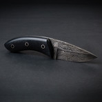 Stealth EDC Handmade Damascus Steel Knife