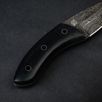Stealth EDC Handmade Damascus Steel Knife