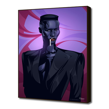 Grace Jones (16"W x 20"H x 1.5"D Artblock)