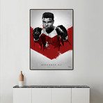 Muhammad Ali (16"W x 20"H x 1.5"D Artblock)