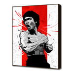 Bruce Lee (16"W x 20"H x 1.5"D Artblock)