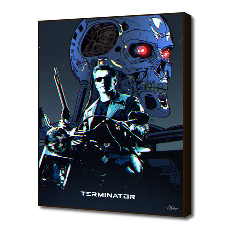 Terminator (16"W x 20"H x 1.5"D Artblock)