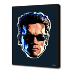 Terminator Head 1 (16"W x 20"H x 1.5"D Artblock)