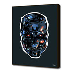 Terminator Head 2 (16"W x 20"H x 1.5"D Artblock)