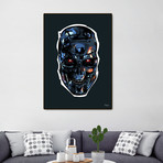 Terminator Head 2 (16"W x 20"H x 1.5"D Artblock)