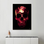 Skull 2 (16"W x 20"H x 1.5"D Artblock)