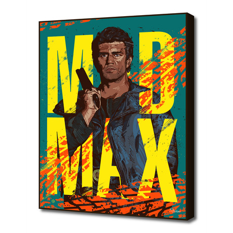 MAD MAX (16"W x 20"H x 1.5"D Artblock)