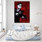 Scarface (16"W x 20"H x 1.5"D Artblock)