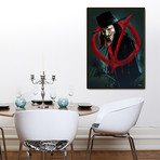 V for Vendetta (16"W x 20"H x 1.5"D Artblock)