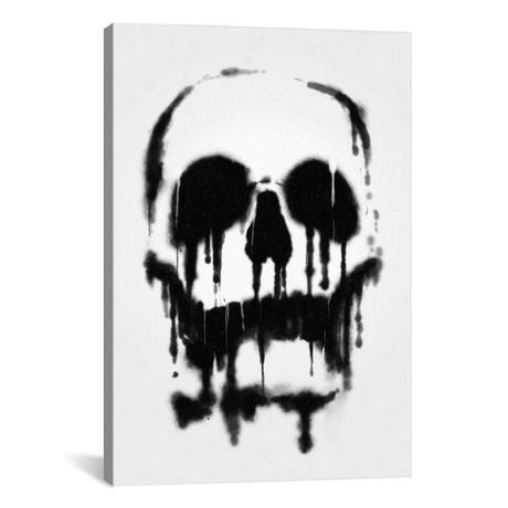 Skull // Nicebleed (26"W x 18"H x 0.75"D)