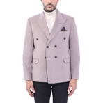 Double Breasted Blazer // Lilac (Euro: 54)