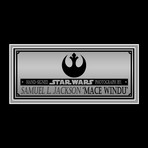 Mace Windu // Samuel L. Jackson Signed Photo // Custom Frame