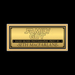 Family Guy Blue Harvest // Seth Mcfarlane Signed Photo // Custom Frame