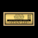 Star Wars The Long Hunt // Stan Lee Signed Comic // Custom Frame