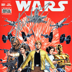 Star Wars 4 Comics // Stan Lee Signed Comics // Custom Frame