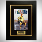 Star Wars Hamill Variant // Stan Lee + Mark Hamill Signed Comic // Custom Frame