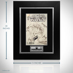Star Wars Sketch Variant // Stan Lee Signed Comic // Custom Frame