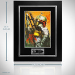 Boba Fett // John Pinto Signed Art Print // Custom Frame