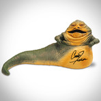 Jabba The Hutt // Carrie Fisher Hand Signed // Vintage Statue Custom Display
