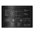 Aston Martin // 2012-2018 // V12 Vantage (17"W x 12"H x .125"D)