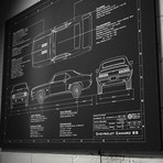 Chevrolet // 1969-1969 // Camaro SS (17"W x 12"H x .125"D)