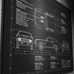 Chevrolet // 1969-1969 // Camaro SS (17"W x 12"H x .125"D)