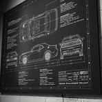 Dodge // 2015-2016 // Challenger Hellcat (17"W x 12"H x .125"D)