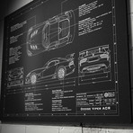 Dodge // 2016-2017 // Viper ACR (17"W x 12"H x .125"D)