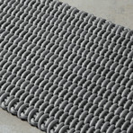 Shore Rug // Solid Grey (21”L x 34”W)