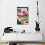 Toto Meguro Yuhigaoka // Yuhigaoka at Meguro in Edo // // Utagawa Hiroshige (26"W x 18"H x 0.75"D)