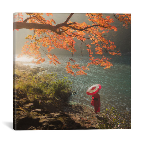 Autumn In Japan XVII // Daniel Kordan (18"W x 18"H x 0.75"D)