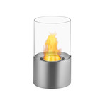 Circum Portable Tabletop Ethanol Fireplace (Black)