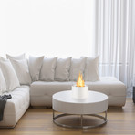 Circum Portable Tabletop Ethanol Fireplace (Black)