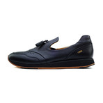 309 Works // Quarter Jogger // Pebbled // Black + Black (US: 9)