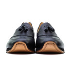 309 Works // Quarter Jogger // Pebbled // Black + Black (US: 9)