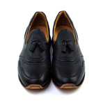 309 Works // Quarter Jogger // Pebbled // Black + Black (US: 9)