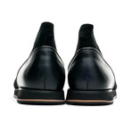 Zip Jogger // Formal // Black + Black (US: 9)