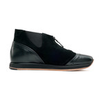 Zip Jogger // Formal // Black + Black (US: 9)