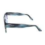 Men's E3029 Sunglasses // Striped Blue