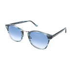 Unisex E3037 Sunglasses // Striped Blue