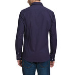 Angel Casual Button-Up // Purple (L)