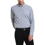 Pablo Casual Button-Up // Dusty Blue (XL)